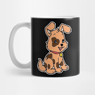 Leopard Spots On Cute Puppy Mug